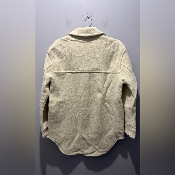 Wilfred Free Ganna Shirt Shacket - Cream - Picture 4 of 6